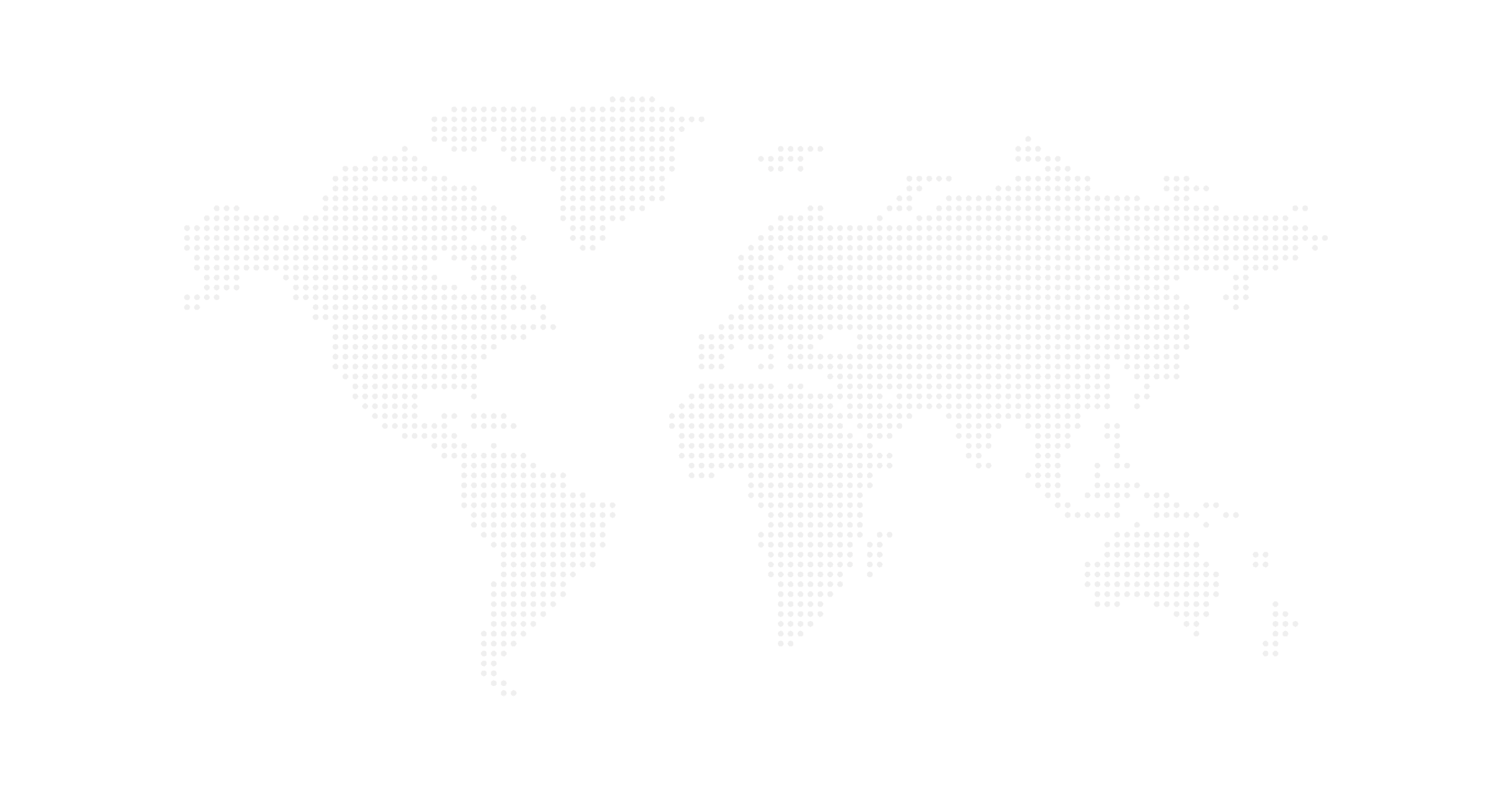 World map showing EWR Digital's service reach