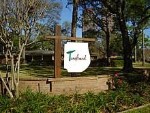 Tanglewood sign