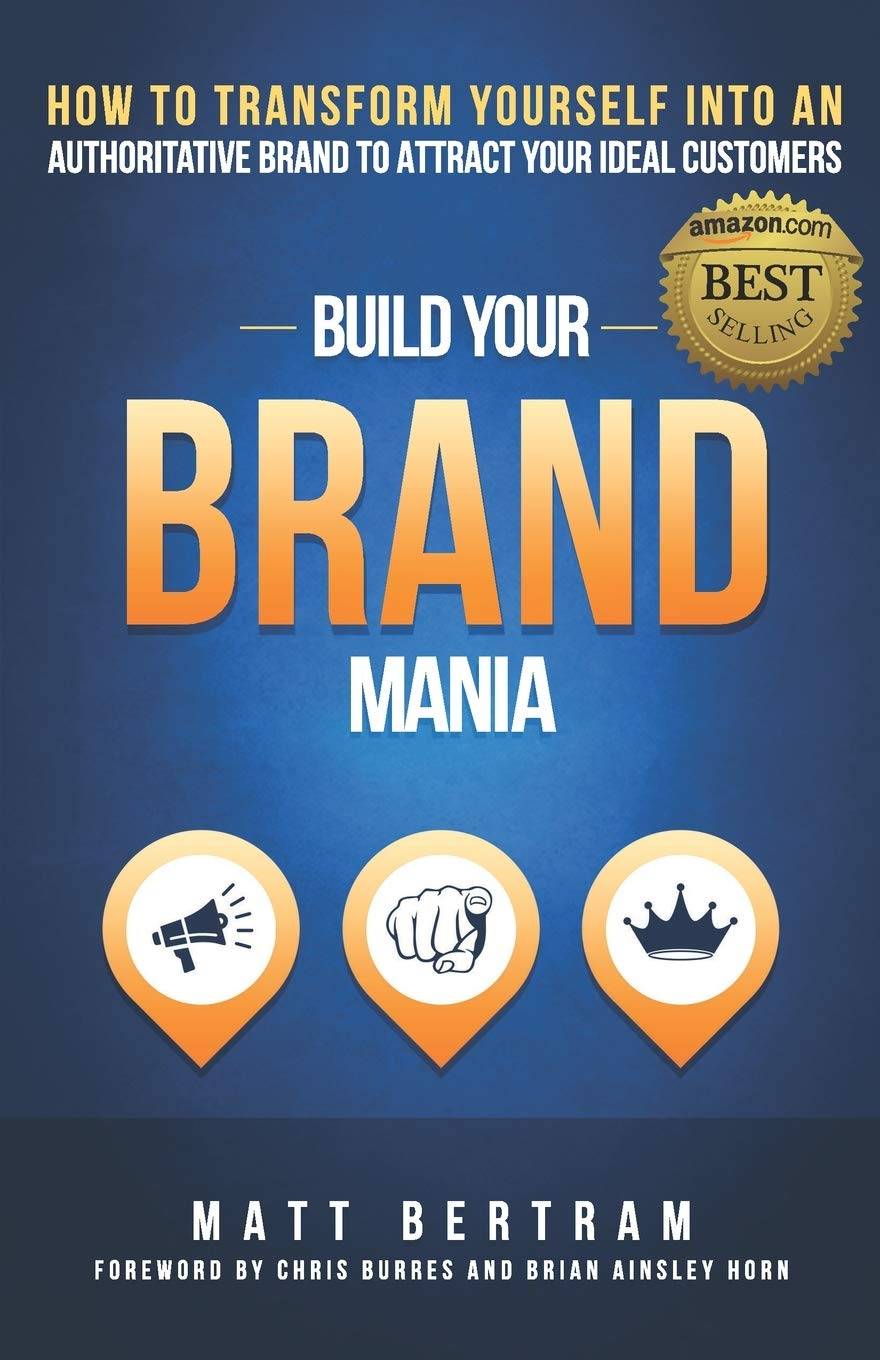 Matt Bertram book Build your brand mania